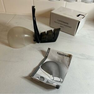 Tupperware Black and White Knife Sharpener